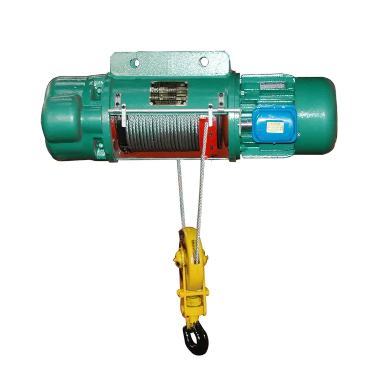 Made in china concrete lifting electric wirerope hoist equipment for sale cd md electric hoist