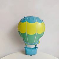 Ballons en Mylar Mat Effet Feuille d'Aluminium Avion Ours Arc-en-ciel Voiture Ballons Hélium pour Décorations de Fête d'Anniversaire Enfants Garçons