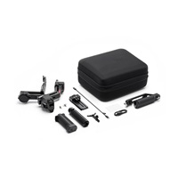Ronin RS 4 Pro : Kit Combo Stabilisateur de Cardan avec Verrous d'Axe Automatisés et Zoom, et Étui Rigide