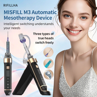 Appareil de soin de la peau et de beauté rechargeable mini, entièrement automatique, à pression, pour l'application d'essences faciales et d'hydratants, pour usage domestique