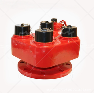 Коллектор водяной Minchang MC-303, 4 дюйма, латунный, фланцевый, BS3360, с 4-ходовым входом для насоса, комплектующие для пожарного оборудования - Product Image 2