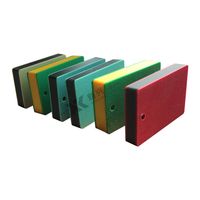 Feuille de plastique HDPE bicolore du fabricant chinois, résistante aux UV, écologique, texture écorce d'orange, découpable pour signalétique extérieure