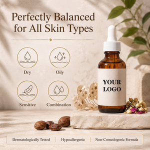 HKH Jojoba Seeds Cold Pressed 100% Pure Fresh Anti-Aging Nourishing Facial <b>Oil</b> <b>Essential</b> <b>Oil</b> Fresh Floral Scent for All Skin - Product Image 4