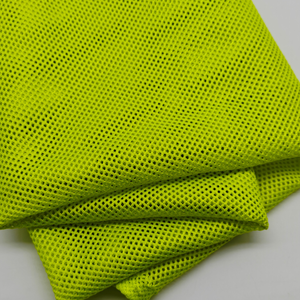 Tela de malla de poliéster tela de Punto Verde resistente a los arañazos para baloncesto Jersey ventilación trasera cómoda - Product Image 4