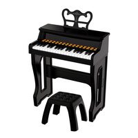 Good Quality Multi-Functional 37 Keys Plastic Colorful Unisex Children's Practice Classical Piano Music Educational Toy Model
