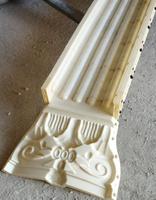 Molde de Plástico ABS Inflable de Alta Precisión con Diseño de Columna Romana de Rayas Redondas, Reutilizable para Moldeo por Inyección