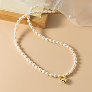 สร้อยคอเงินแท้ S925 สไตล์มินิมอลฝรั่งเศส หรูหราเบาๆ สง่างาม ดูดี มีระดับ รุ่น Y01055 ประดับมุก - Product Image 3