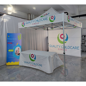 Sunshine logotipo personalizado impreso tienda de café al aire libre publicidad 3x3 evento plegable promocional Pop Up Display dosel Trade Show - Product Image 5