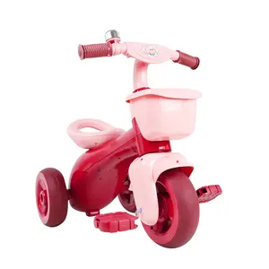 Comfortabele Seat Rider Trike Ride Op Speelgoed Safe Peuter Fiets Goedkope Kinderen Plastic Driewieler Voor 3-5 Jaar Jongens Meisjes