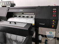 Impresora DTF Impresora Dtg de 70cm con agitador de polvo I3200 Cabezal de impresión Roll-to-Roll Camiseta Impresión de ropa de transferencia de calor