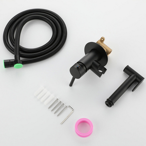 High <strong>Quality</strong> Modern Design Brass Sprayer <strong>Shattaf</strong> Toilet Attachment Bathroom Bidet Sprayer Set - Product Image 4