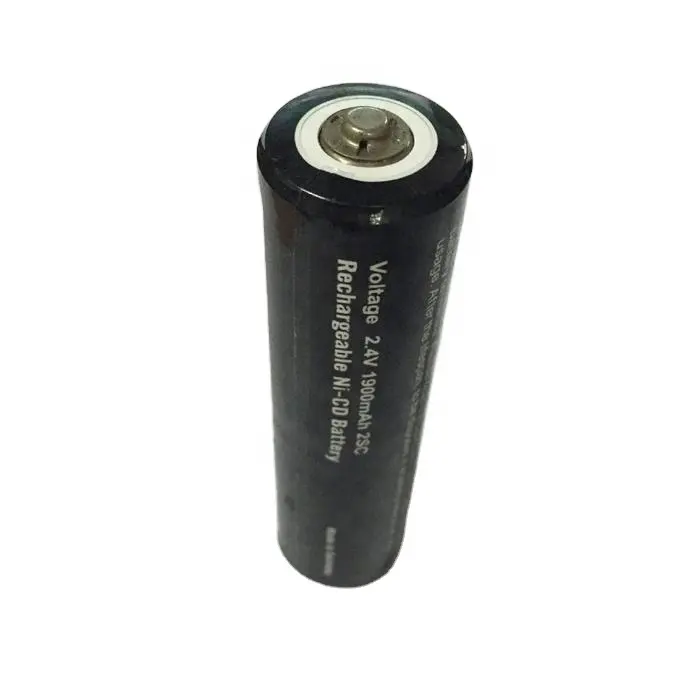 Ni-cd充電式sc 1200mah 1500mah 2000mah sub c ni cdバッテリー2.4v 1900mah LEDトーチ用