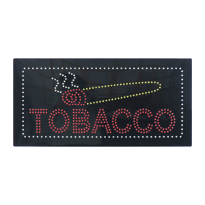 Intérieur Vente au détail 12*24 pouces Business TOBACCO Accessories Smoking Shop Sign, Publicité Light Animated Signs - Product Image 3