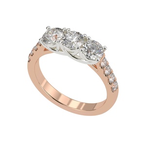 <b>Solitaire</b> <b>Ring</b> Oval Cut 2CT 3-5CT 18K IGI Certified CVD Lab Grown Diamond <b>Ring</b> for Engagement Wedding - Product Image 6