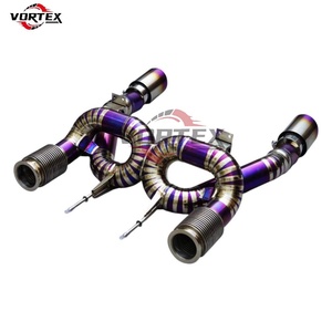 Vortex Professional Performance Automotive Parts Titanium Purple Catback Active Sound Exhaust McLaren 720S - Product Image 2