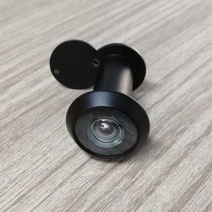 Robuster Moderner 180-Grad-Türspion mit Drehbarer Sichtschutzabdeckung aus Messing, Kunststoff und Zink mit Glaslinse - Product Image 3