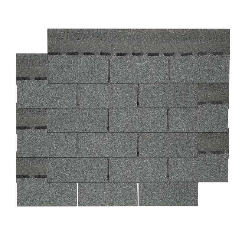 Estate Gray Eco friendly roof tiles rectangle asphalt shingle for beautiful house building materials type roofing shingles