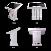 Máquina Interactiva Todo en Uno con Pantalla Táctil de 55 Pulgadas para Exhibiciones, Museos y Consultas, con Control Remoto y Función de Pasar Páginas, OEM