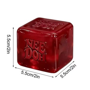 ของเล่นบีบ Needol Squishy ของเล่นนีโด้แบบใหม่ สีแดง โคลา มอลโทส ของเล่นคลายเครียด บล็อกน้ำแข็ง สำหรับทุกเพศ ทุกวัย 14 ปีขึ้นไป - Product Image 6