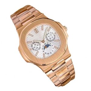 Reloj de Pulsera de Fase Lunar al por Mayor, Relojes de Pulsera de Acero Inoxidable 904l con Movimiento Mecánico Automático para Hombre, Reloj de Moda Resistente al Agua - Product Image 5