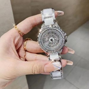 High Quality DINIMI Women's <strong>Watch</strong> New Design Specialty Store <strong>Fashion</strong> Trend Quartz <strong>Watch</strong> Ceramic Women's <strong>Watch</strong> <strong>Set</strong> with Diamonds - Product Image 4