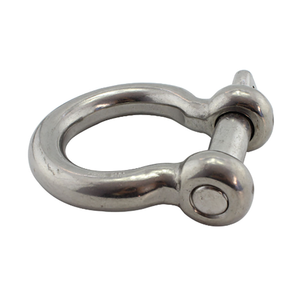 Gran descuento 304 Acero inoxidable Tipo europeo Hebilla de <span class=keywords><strong>herradura</strong></span> en forma de U 4mm Marine D-Grillete Gancho de elevación <span class=keywords><strong>Arco</strong></span> D Grillete - Product Image 1