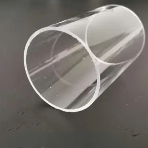 Diamètre du fabricant 5-1500mm acrylique PC verre organique creux transparent tube rond aquarium aquarium