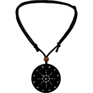 EMF logotipo personalizado estrella japonesa <span class=keywords><strong>Quantum</strong></span> collar OEM turmalina hipoalergénico desintoxicación ajustable elástico estiramiento alivio del dolor - Product Image 1