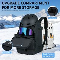 Sac à dos de voyage imperméable pour bottes de ski, accessoires de rangement pour snowboard, sac pour bottes de ski