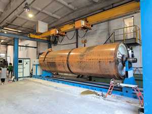 Fabrikant van grote rubberen rollen voor papierproductie en balanceringsmachines - Product Image 6