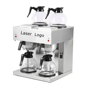 2*1.8L Commercial Double Electric Coffee Making Equipment