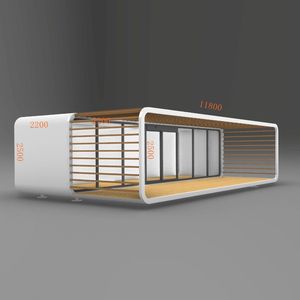 Casa Prefabricada en Upstate, Nueva York, Estilo Tiny Apple House, en Venta, Panel Sándwich de Acero, Diseño Moderno, Contenedor Desmontable - Product Image 5