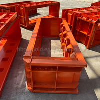 Moule Bloc de Béton pour Mur de Protection en Acier de Haute Qualité, Bloc Concave Convexe
