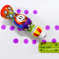 Jeu de Bingo Dab Pen Big Sponge Nib Dot Marqueurs Graffiti Outil Dessin Stylos Encre Non Toxique 18 mm Pointe Bingo Marqueurs