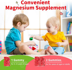 Private Label Magnesium Kalmerende Gummies Supplement Kinderen Magnesium Gummies Met Vitamine B6, D & <span class=keywords><strong>L</strong></span> Theanine Voor Slaapontspanning - Product Image 4