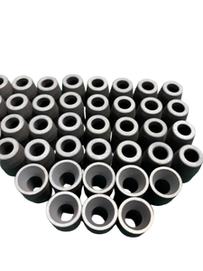 Pièces en acier à outils tournées sur commande CNC, composants de précision usinés par CNC, embouts de buse en céramique résistants à l'usure pour cabine de sablage - Product Image 4