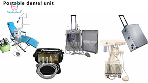 Offre Spéciale : Unité Dentaire Portable avec Alimentation Électrique, Pliable et Sûre, avec Égouttoir, Lampe et Plateau – Excellent Prix - Product Image 6