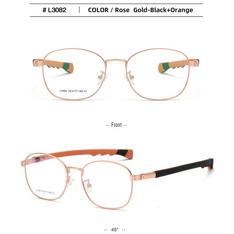 Rose Doré Noir Orange