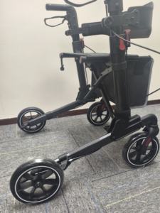 Andador con Ruedas para Movilidad, Patentado, Plegable en Dos, Sin Necesidad de Agacharse, con Asiento Acolchado - Product Image 4