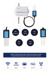 Sensor Inteligente de Humedad, Temperatura, Humedad Relativa, EC, PH, NPK del Suelo, Medidor de Suelo 8 en 1 - Product Image 6