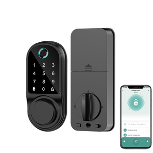 Sinon 3DFace Tuya Wifi ระบบจดจำใบหน้า วิดีโออินเตอร์คอม ล็อคประตูอัจฉริยะพร้อมระบบสแกนลายนิ้วมือ สมาร์ทล็อค  สมาร์ทเดดโบลท์ล็อค - Product Image 1