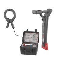 Localizador de Cables Subterráneos, 13 Frecuencias Activas y 2 Pasivas, Rastreador de Rutas de Cables, 20m de Profundidad, Modo Pico y Valle, Identificador de Cables Activos