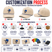 Casquette de golf à cinq panneaux avec logo brodé personnalisé, fabrication OEM, faible MOQ, nylon de haute qualité, fermeture auto-agrippante, sports de plein air