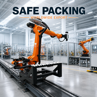 Robot Penggiling KUKA KR210 dengan ATC (Automatic Tool Changer) 7 Axis CNC Router untuk Busa