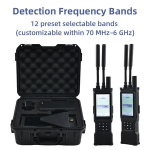 Detector de Drones Portátil de 70MHz-6GHz, Sistema de Detección Pasiva de RF para UAV FPV, Alcance de 2km, con Pantalla LCD y Analizador de Espectro - Product Image 4