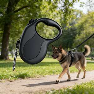 メーカーOEMペット用品高品質通気性メッシュソフト高級カスタムノープル犬用ハーネス首輪とリードセット - Product Image 3