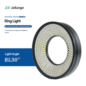 120mm 30 ° vòng ánh sáng nhôm alloywork ánh sáng cho kính hiển vi dây chuyền lắp ráp chiếu sáng - Product Image 2