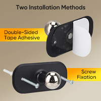 Lampe de nuit à batterie rechargeable, changement de couleur RGB CCT, lampe murale à double face à intensité variable, lumière sans fil magnétique pour salon
