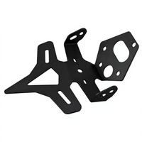 Support de plaque d'immatriculation en aluminium CNC pour Triumph Street Triple 765 Daytona 675 2013-2025 – Kit de fixation pour éliminateur de garde-boue arrière