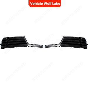 ฝาครอบไฟตัดหมอกกันชนหน้า Audi A3 ปี 2017-2020  วัสดุ ABS แบบคลิปติดตั้ง  สำหรับรถแฮทช์แบค  ตะแกรงล่าง - Product Image 4